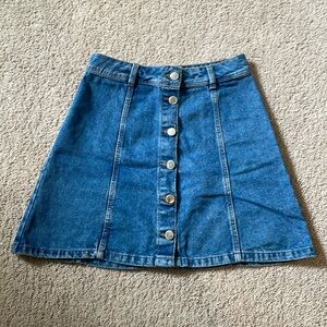 Divided by H&M denim skirt